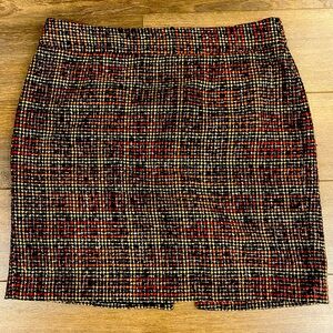 Banana Republic - Straight Tweed Skirt with Back Zipper